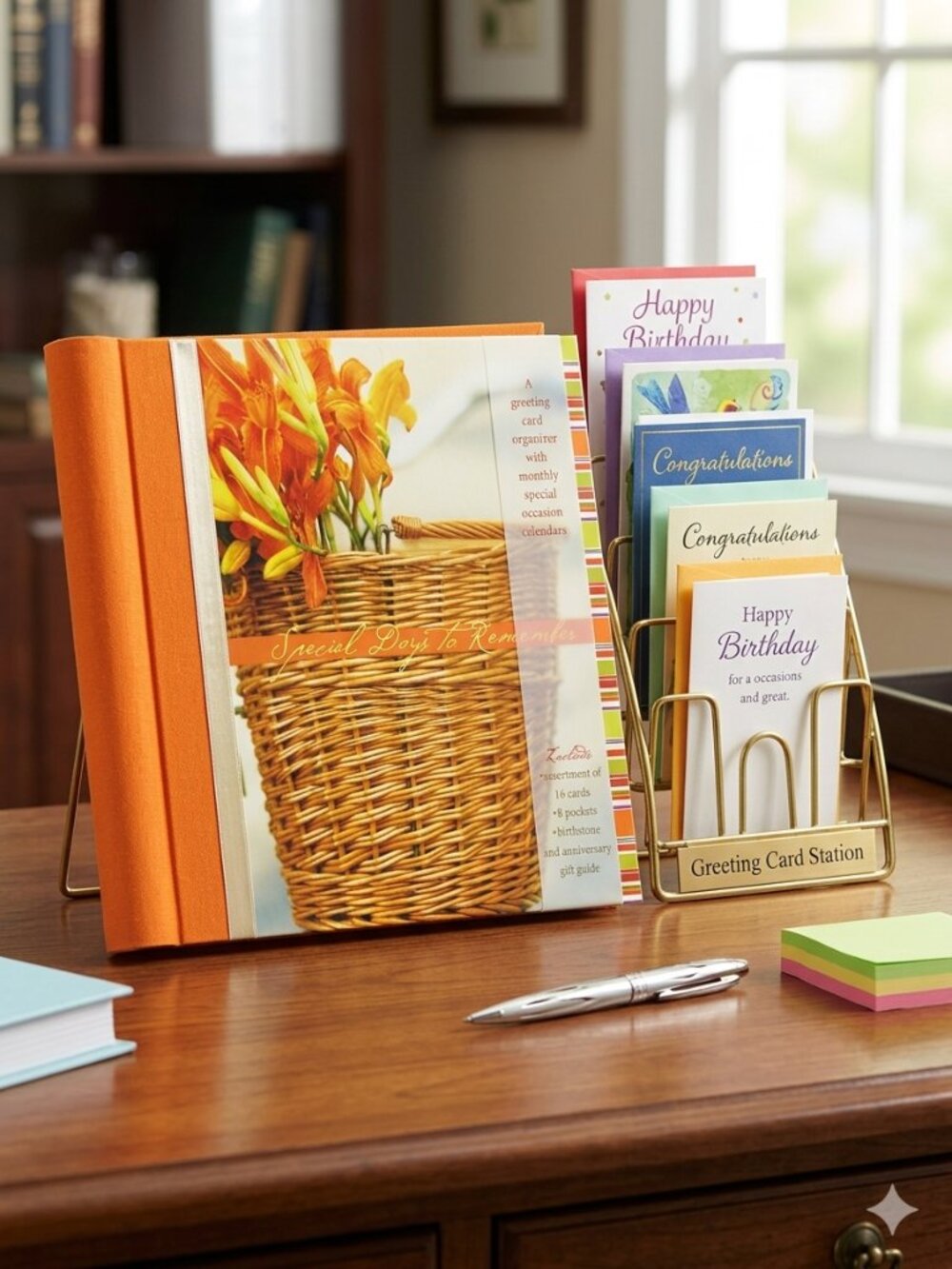 Special Days To Remember Greeting Card Organizer Book w/ Cards New in Box